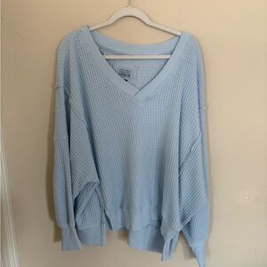 American Eagle Waffle Knit Shirt